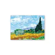 Cuadro de Lienzo del Cielo Estrellado Abstracto para Decoración del Hogar