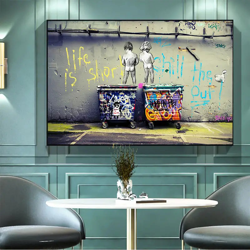 Arte de pared abstracto