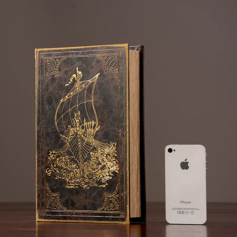 Libros decorativos estilo antiguo