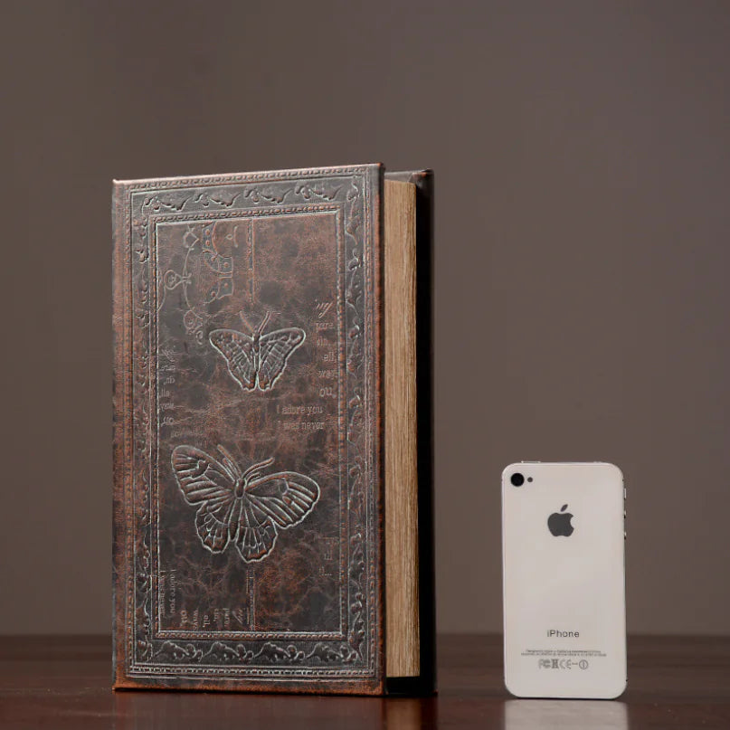 Libros decorativos estilo antiguo