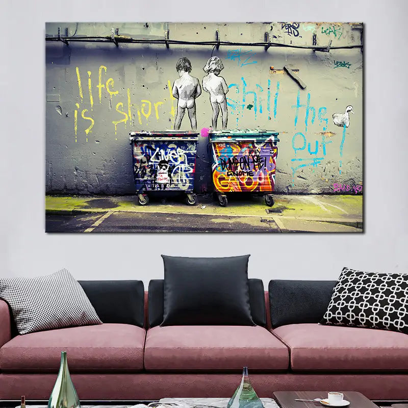 Arte de pared abstracto