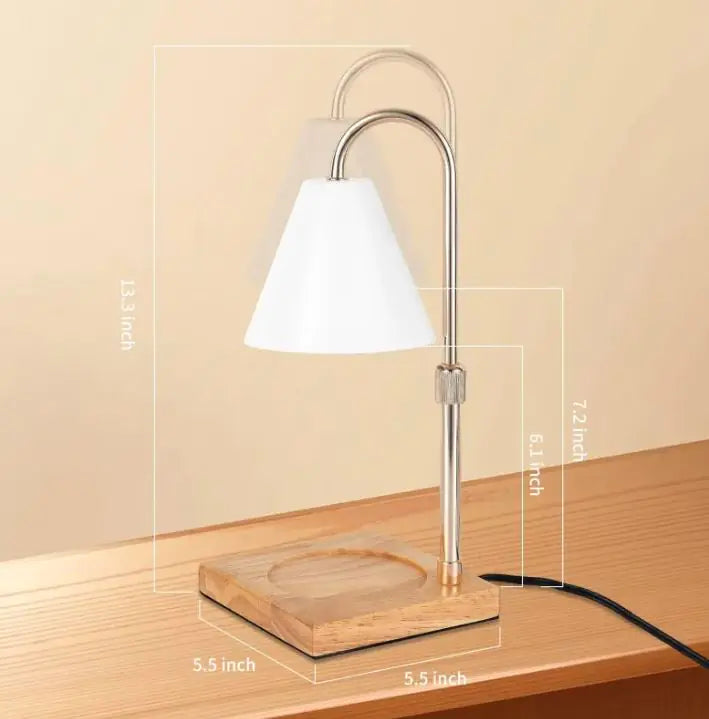 Lámpara Vellum: Calidez y Aroma